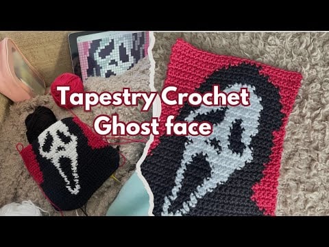 Ghost face - Evy’s Crochet