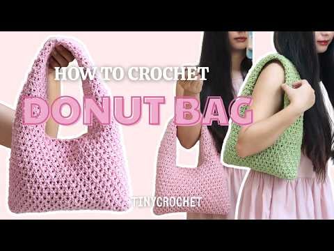 Donut bag - tinycrochet