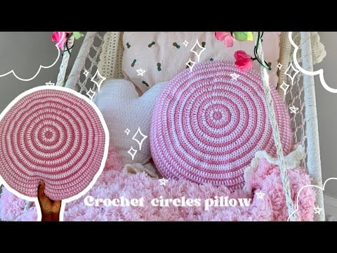 Circle shape pillow - Grace