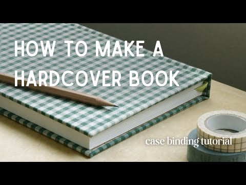 Step-by-step case binding - bitter melon bindery