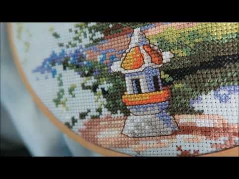 How to cross stitch with a kit - jessica.teee