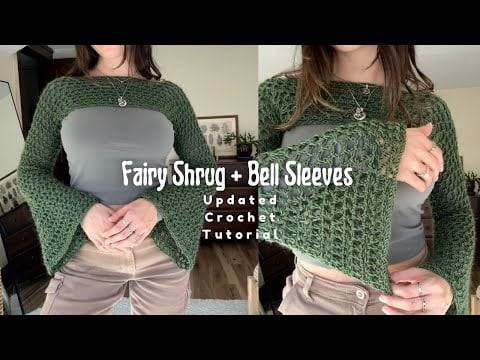 Shrug with bell sleeves - Natalie