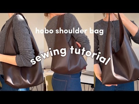 Hobo shoulder bag - sewingamore