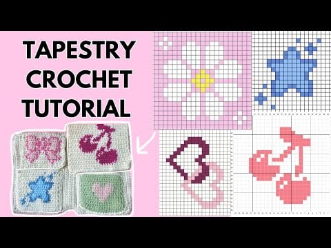 How to do tapestry crochet - CrochetCrys