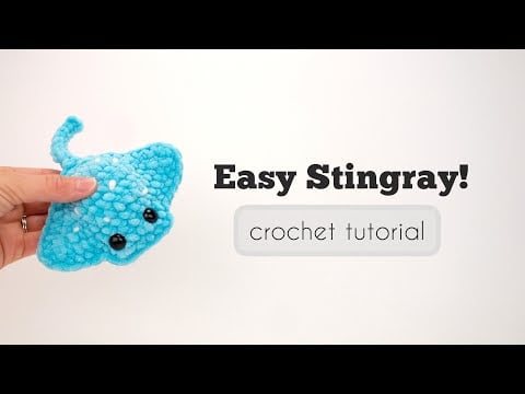 Plush Stingray - Theresa's Crochet Shop