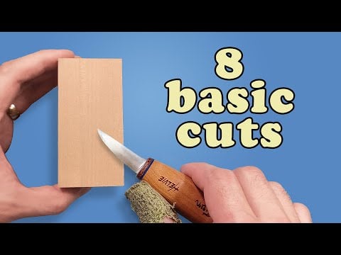 8 Basic Cuts - Carving is Fun