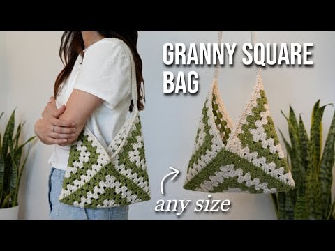 Granny square bag - VivCrochets
