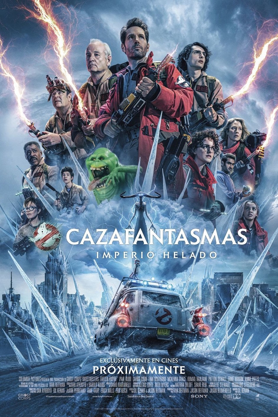 Cazafantasmas: Imperio helado - Gil Kenan · 2024