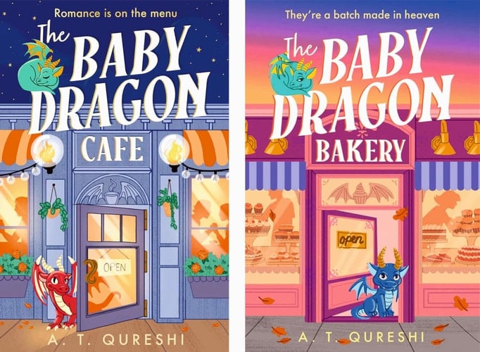 The Baby Dragon Series 2 Book Collection Set by A. T. Qureshi (The Baby Dragon CafΓ© and The Baby Dragon Bakery) - A. T. Qureshi Β· 2025