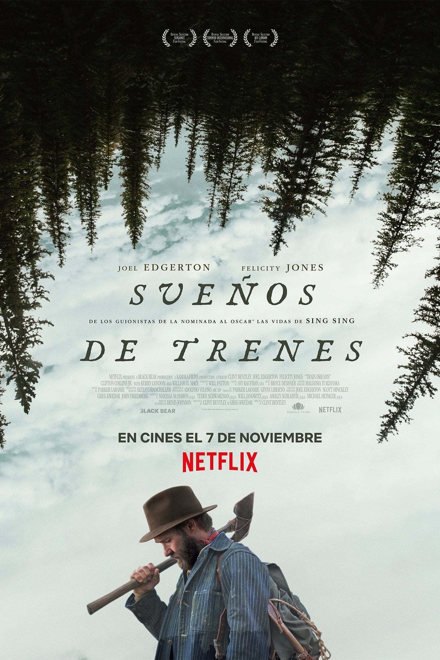 Sueños de trenes - Clint Bentley · 2025