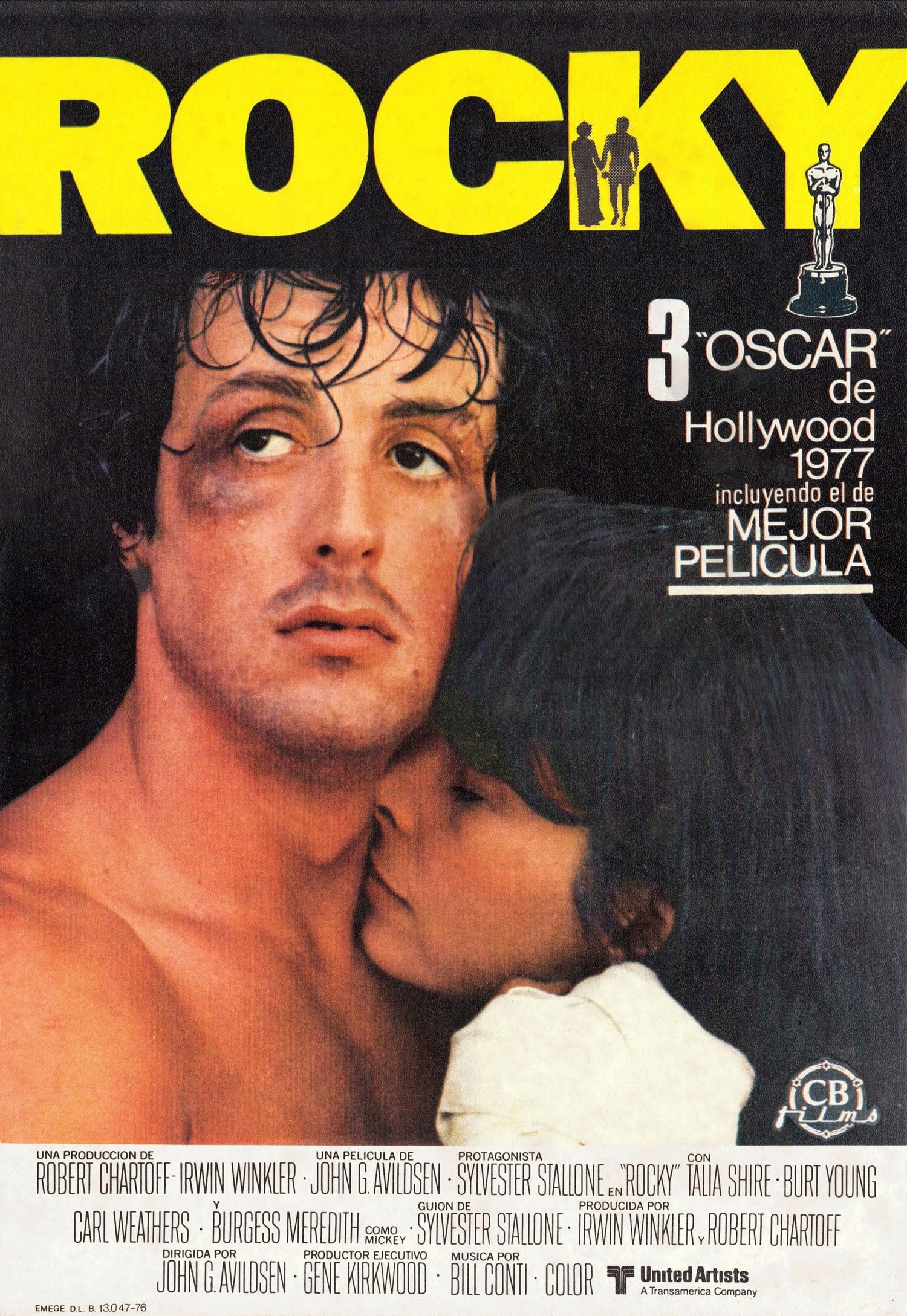 Rocky: Um Lutador - John G. Avildsen · 1976