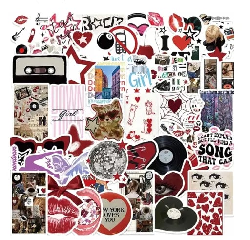 Downtown Girl Stickers