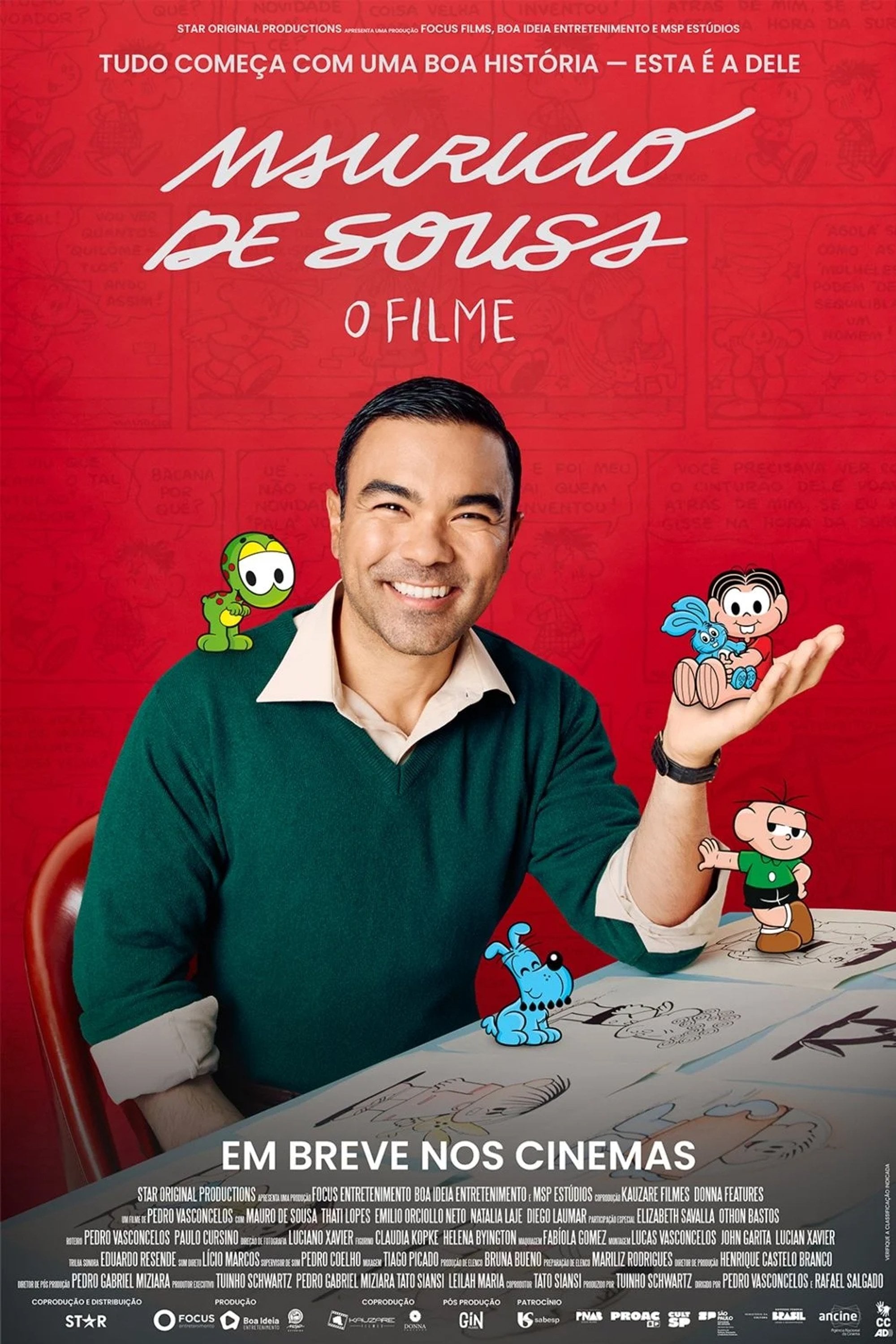 Mauricio de Sousa: O Filme - Pedro Vasconcelos · 2025