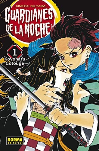 Guardianes de la noche 1 - Koyoharu Gotōge • 2019