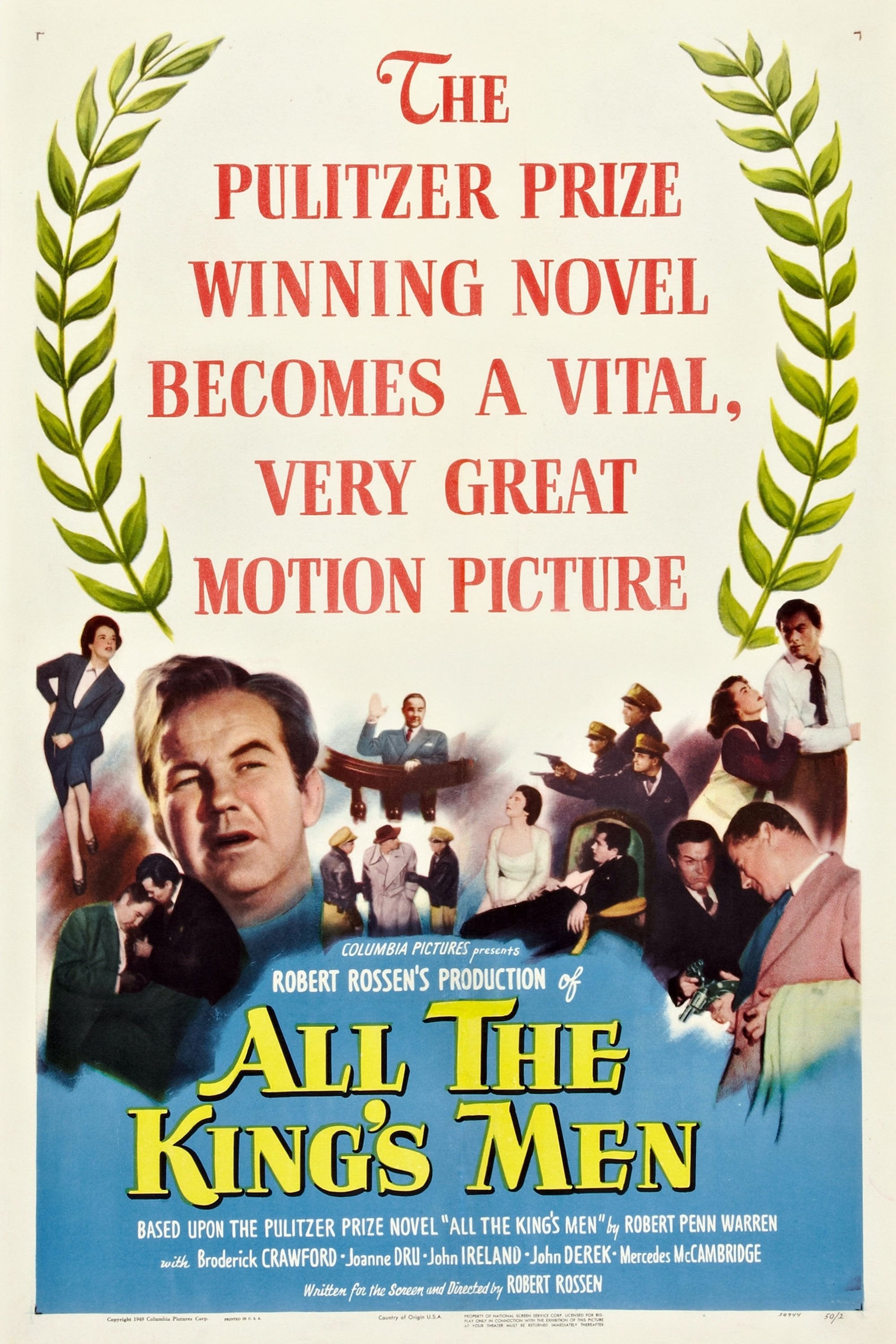 All the King's Men - Robert Rossen 路 1949