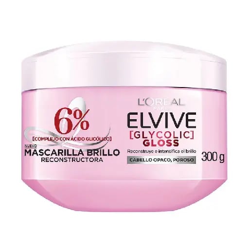Mascarilla Elvive Glycolic Gloss - L''Oreal Paris
