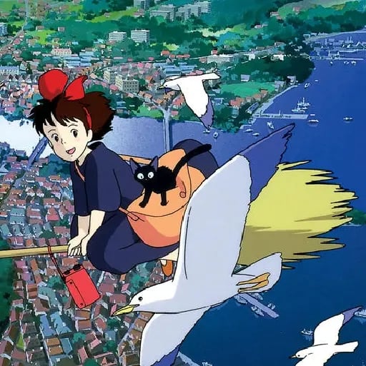 O Serviço de Entregas da Kiki - Hayao Miyazaki · 1989