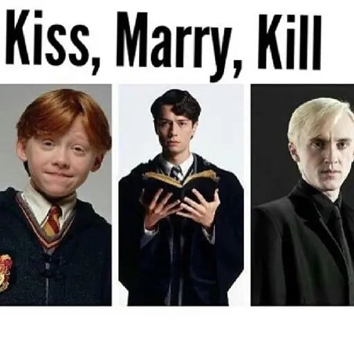 play kiss, marry, kill - choose well