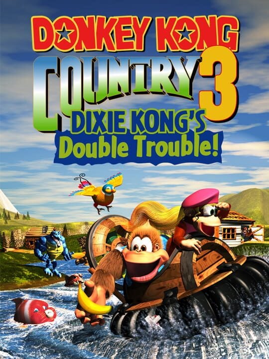 Donkey Kong Country 3: Dixie Kong's Double Trouble! - New Nintendo 3DS - Super Famicom - Super Nintendo Entertainment System