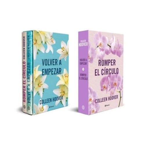 ESTUCHE ROMPER EL CIRCULO + VOLVER A EMPEZAR - COLLEEN HOOVER · 2023
