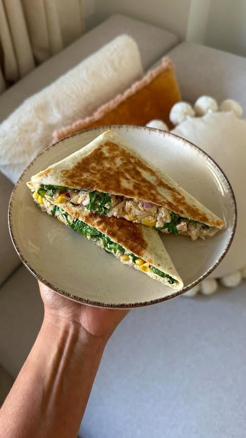 wrap de atún - Instagram