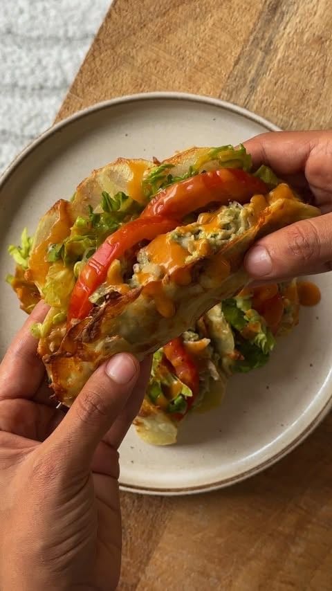 tacos sin tortilla - Instagram