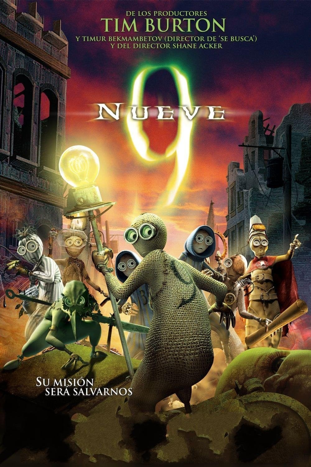 Número 9 - Shane Acker · 2009