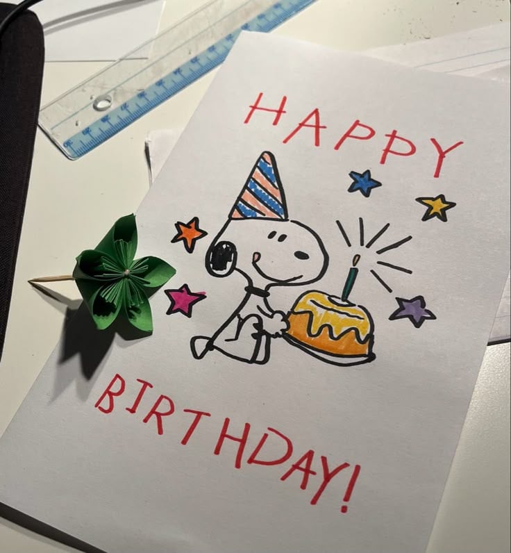 Snoopy birthday - Pinterest