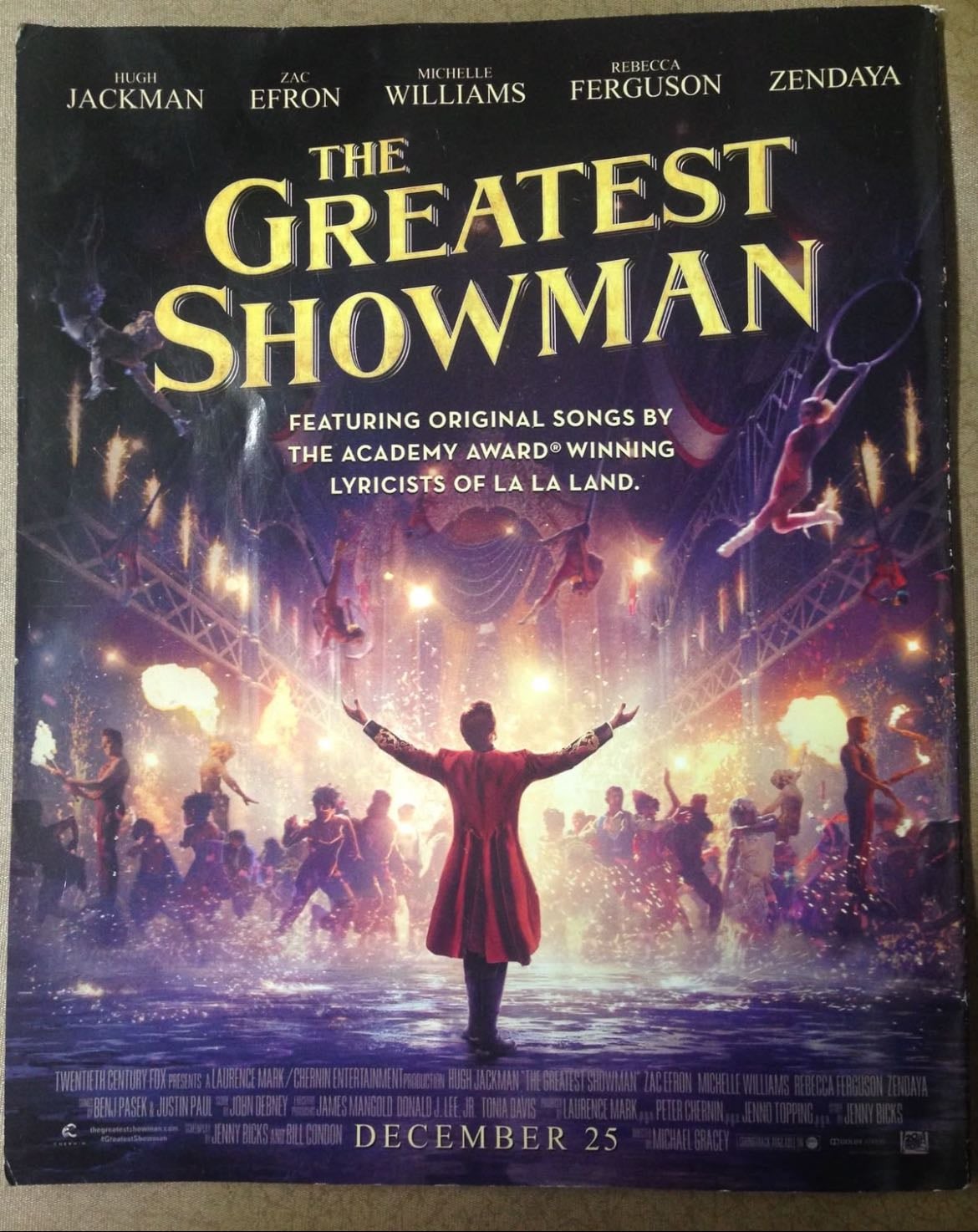 The Greatest Showman - By Michael Gracey•2017