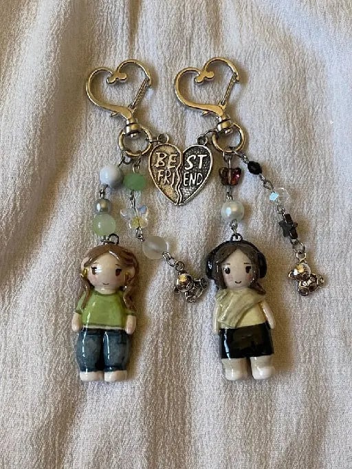 Making a clay version of u and ur friends