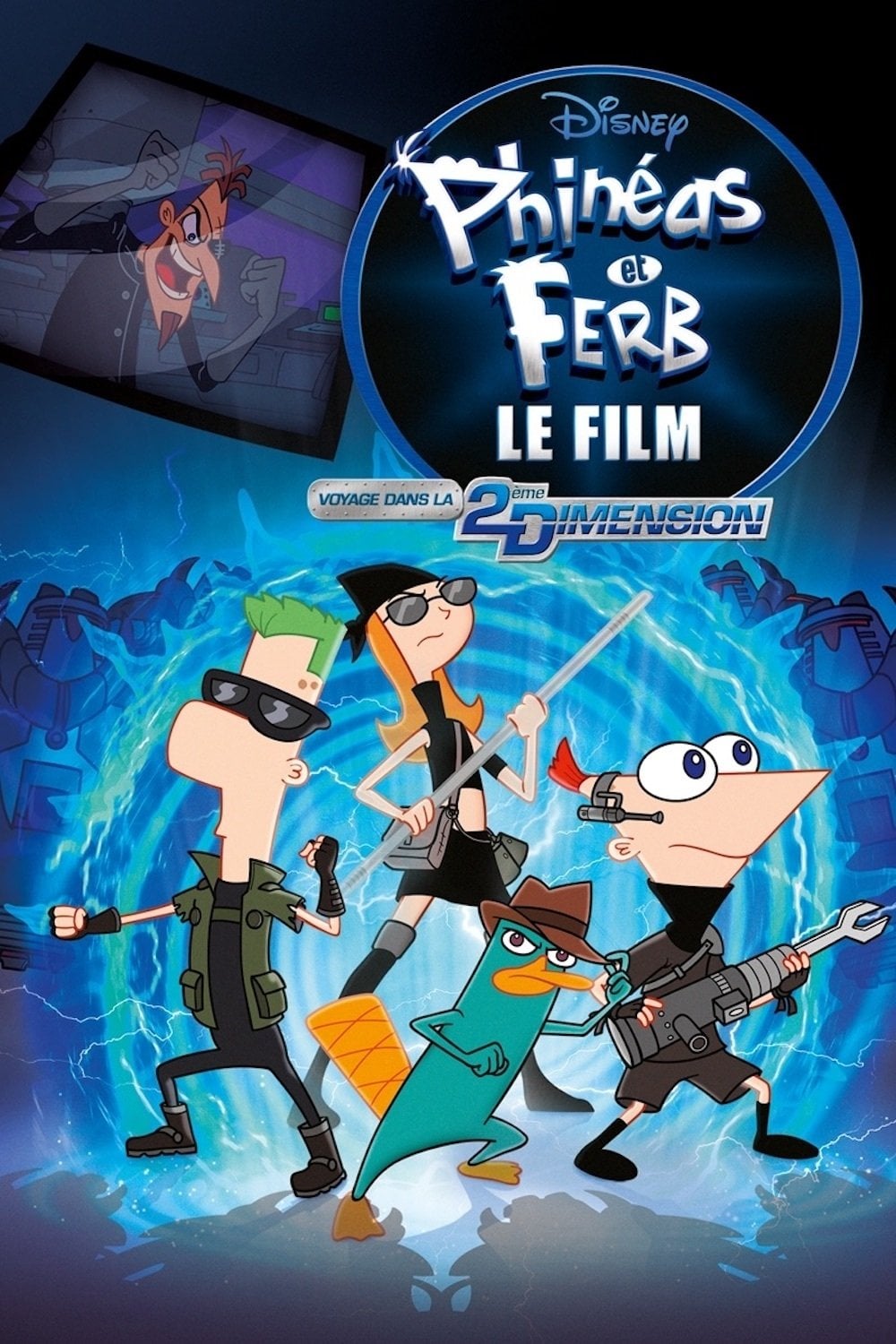 Phinéas et Ferb, le film : Voyage dans la 2ème Dimension - Robert Hughes · 2011