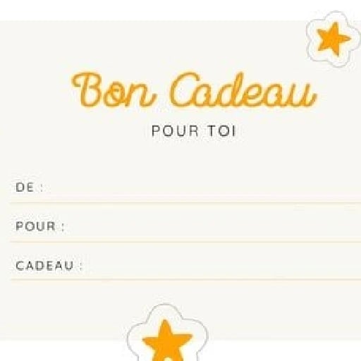 Bon cadeau