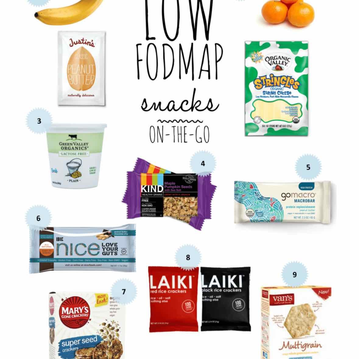 Bloat free snacks - In my case I make sure that they are low FODMAPs snacks, e.g., nothing with gluten, lactose, etc
