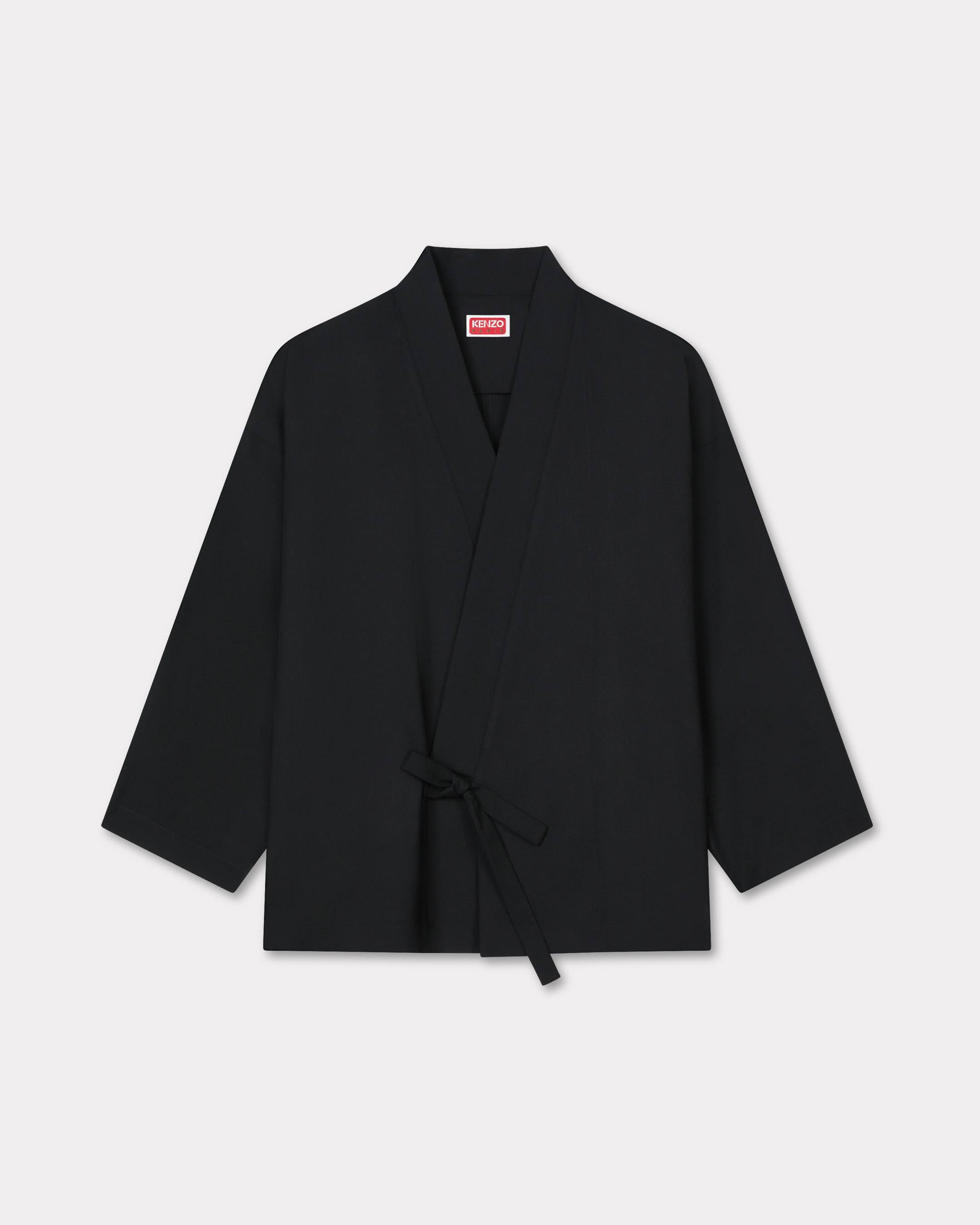 Veste kimono en laine vierge | Femme | KENZO - KENZO