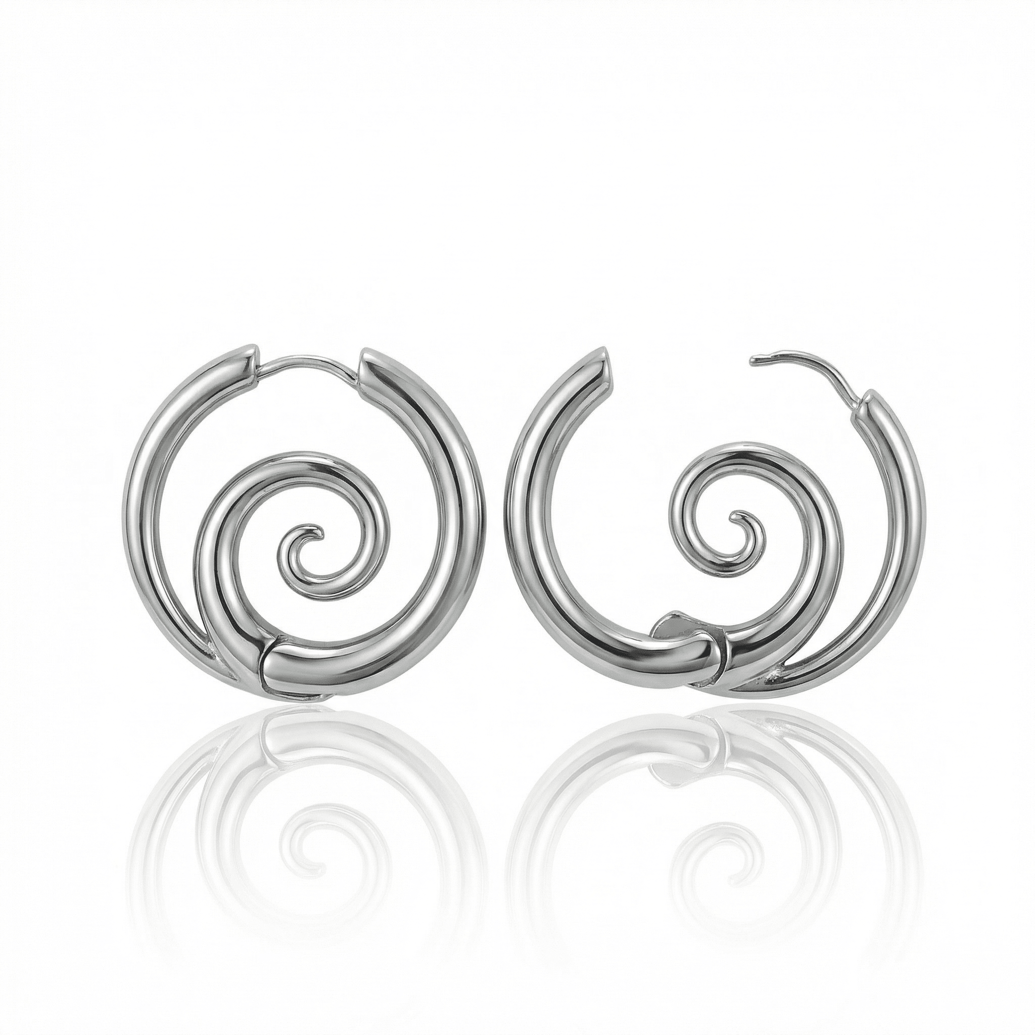 Spiral Journey Earrings - Love&Together Jewelry
