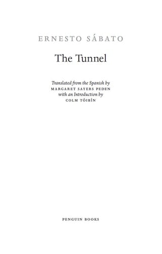 The Tunnel - Ernesto Sabato · 2012