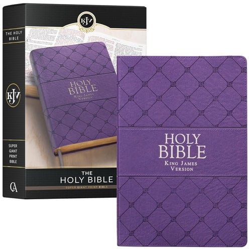 KJV Super GP LL Purple - Christian Art Publishers