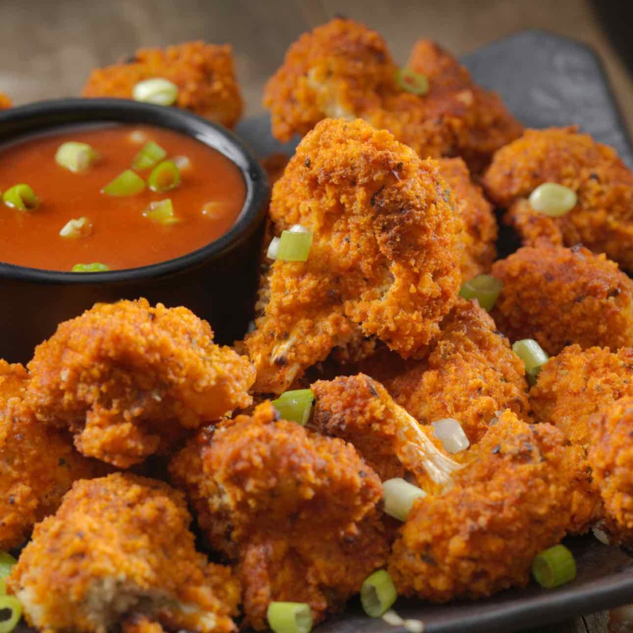 Buffalo Cauliflower Bites