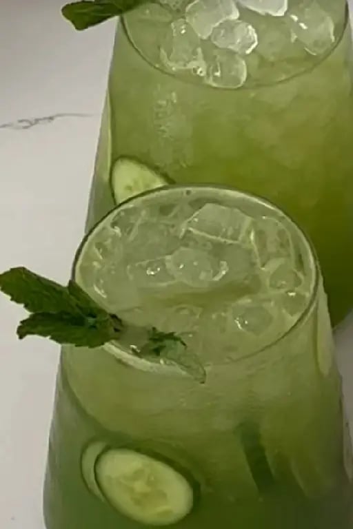 Agua de pepino - Ingredientes/prep: