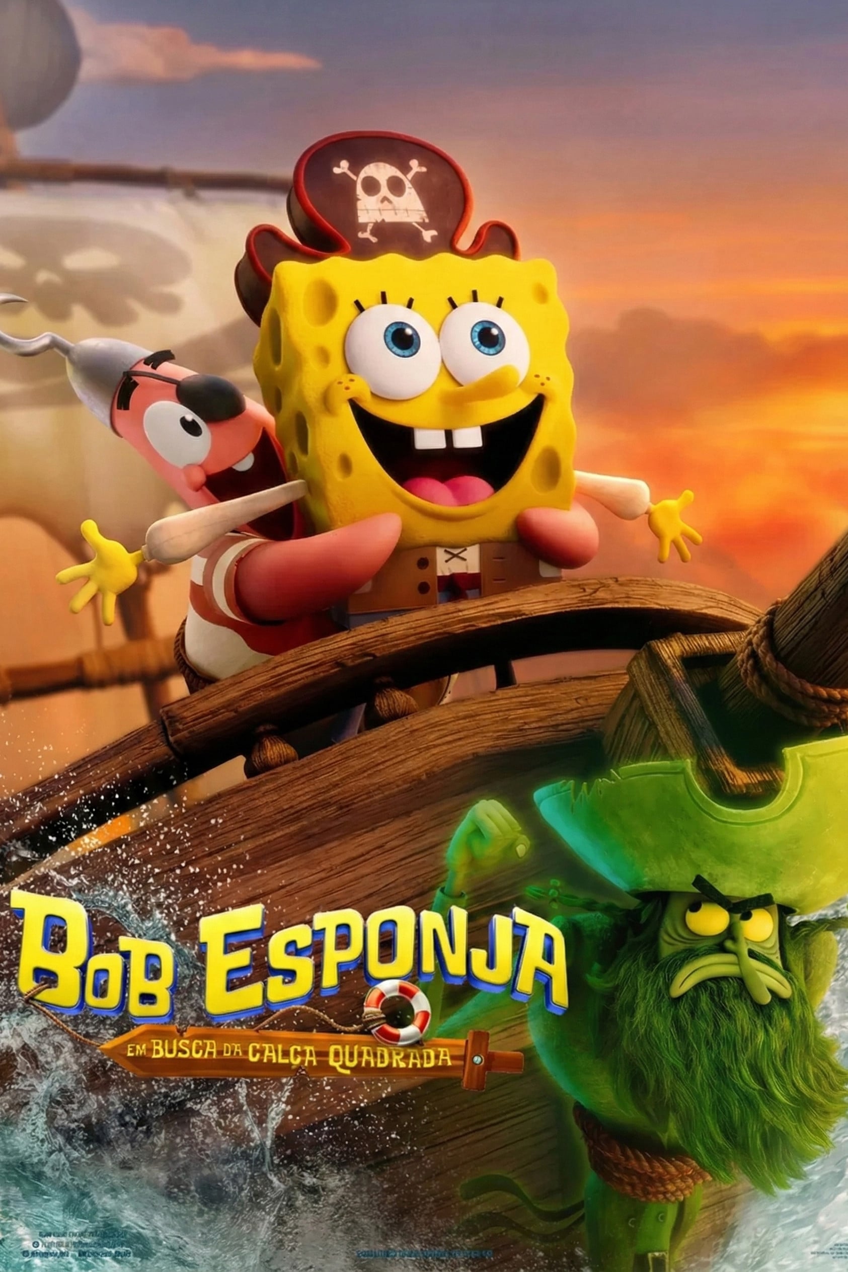 Bob Esponja: Em Busca da Calça Quadrada - Derek Drymon · 2025