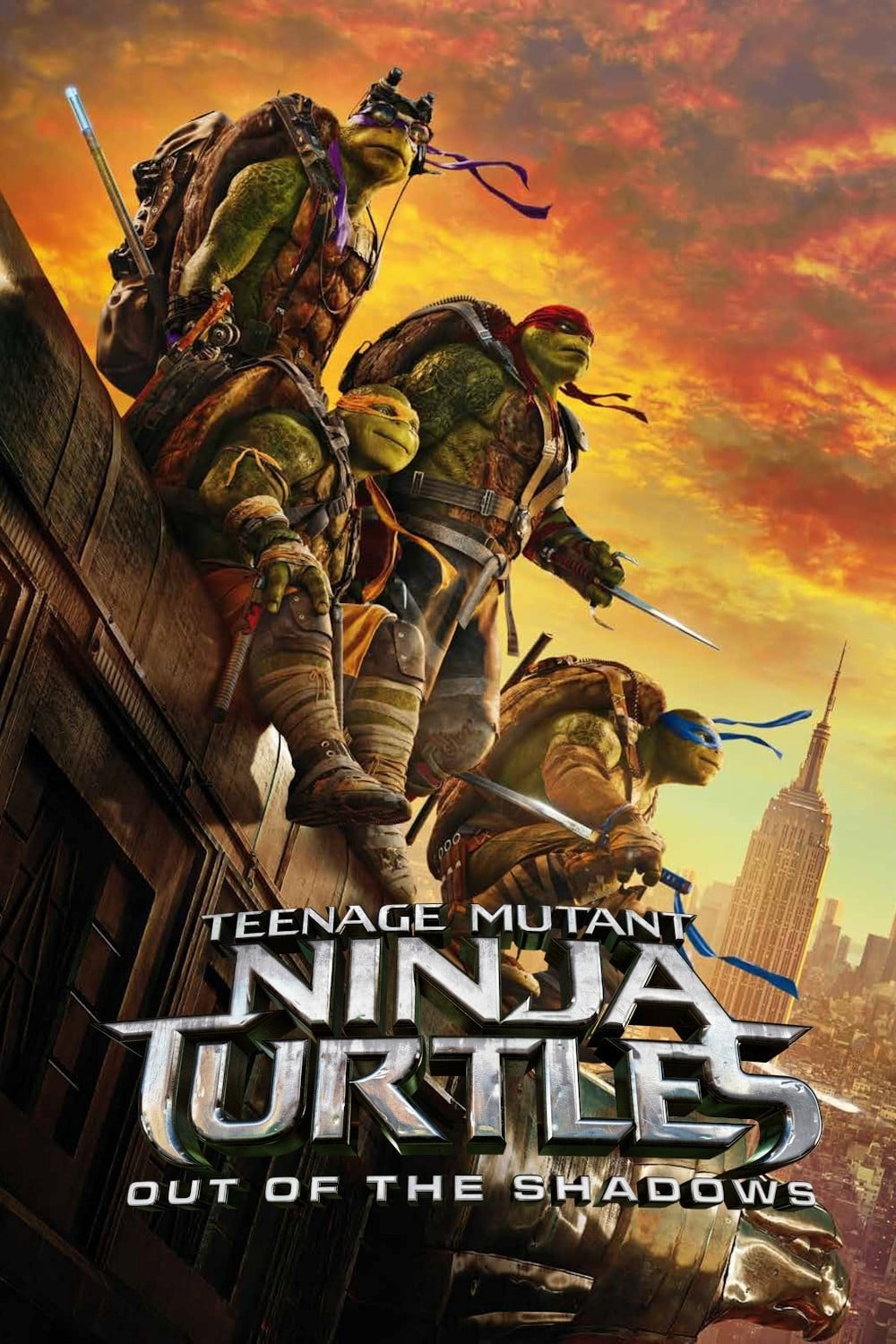 Teenage Mutant Ninja Turtles: Out of the Shadows - Dave Green · 2016