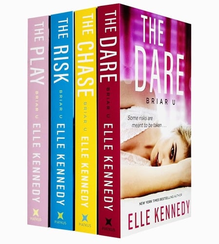 Briar U Series 4 Books Collection Set By Elle Kennedy (The Chase, The Risk, The Play, The Dare) - Elle Kennedy • 2023