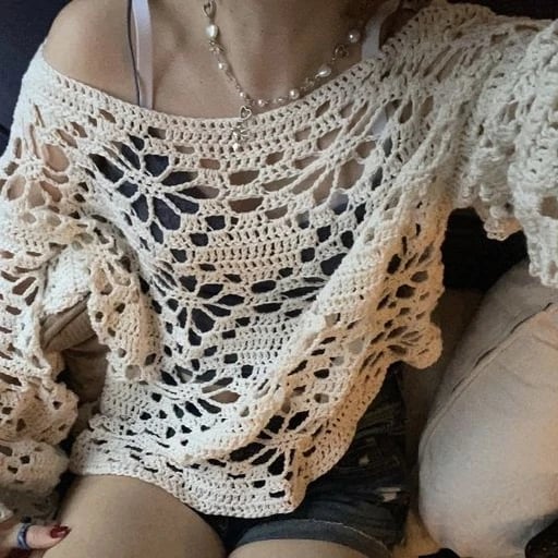 Flower sweater - By Kamryn Cain