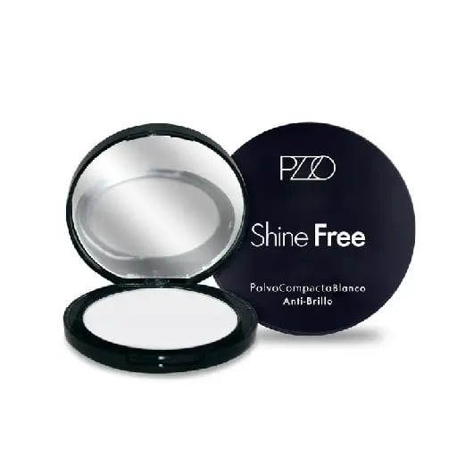 Polvo compacto - Ayuda a mantener el maquillaje y es muy bueno si tienes mucho brillo en la cara