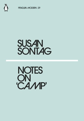 Notes on Camp - Susan Sontag · 2018