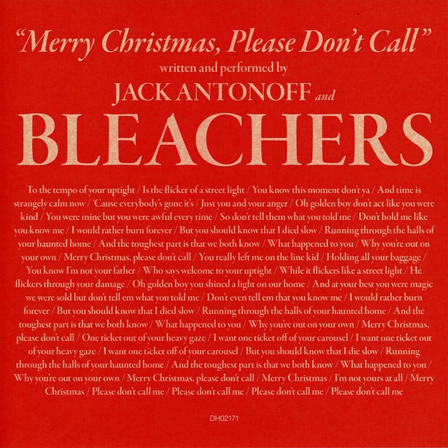 Merry Christmas, Please Don't Call - Song Β· Bleachers