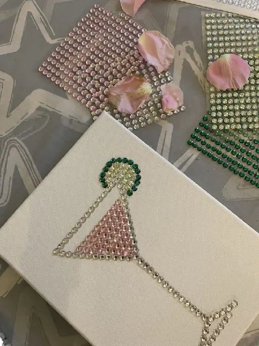Rhinestone Painting