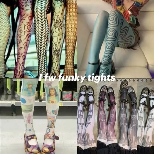 funky tights - me encanya no pueden ser mas lindas