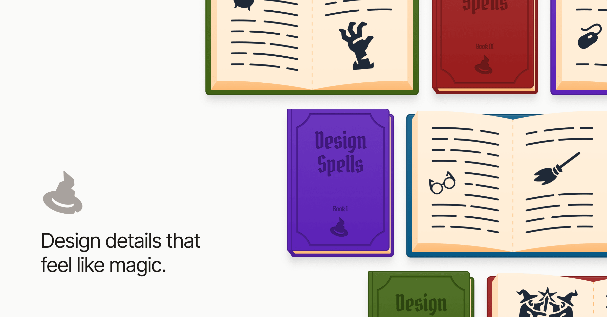 design spells - discover micro-interactions, easter eggs, and other seemingly extra design details that infuse life, personality, and fun back into the web.