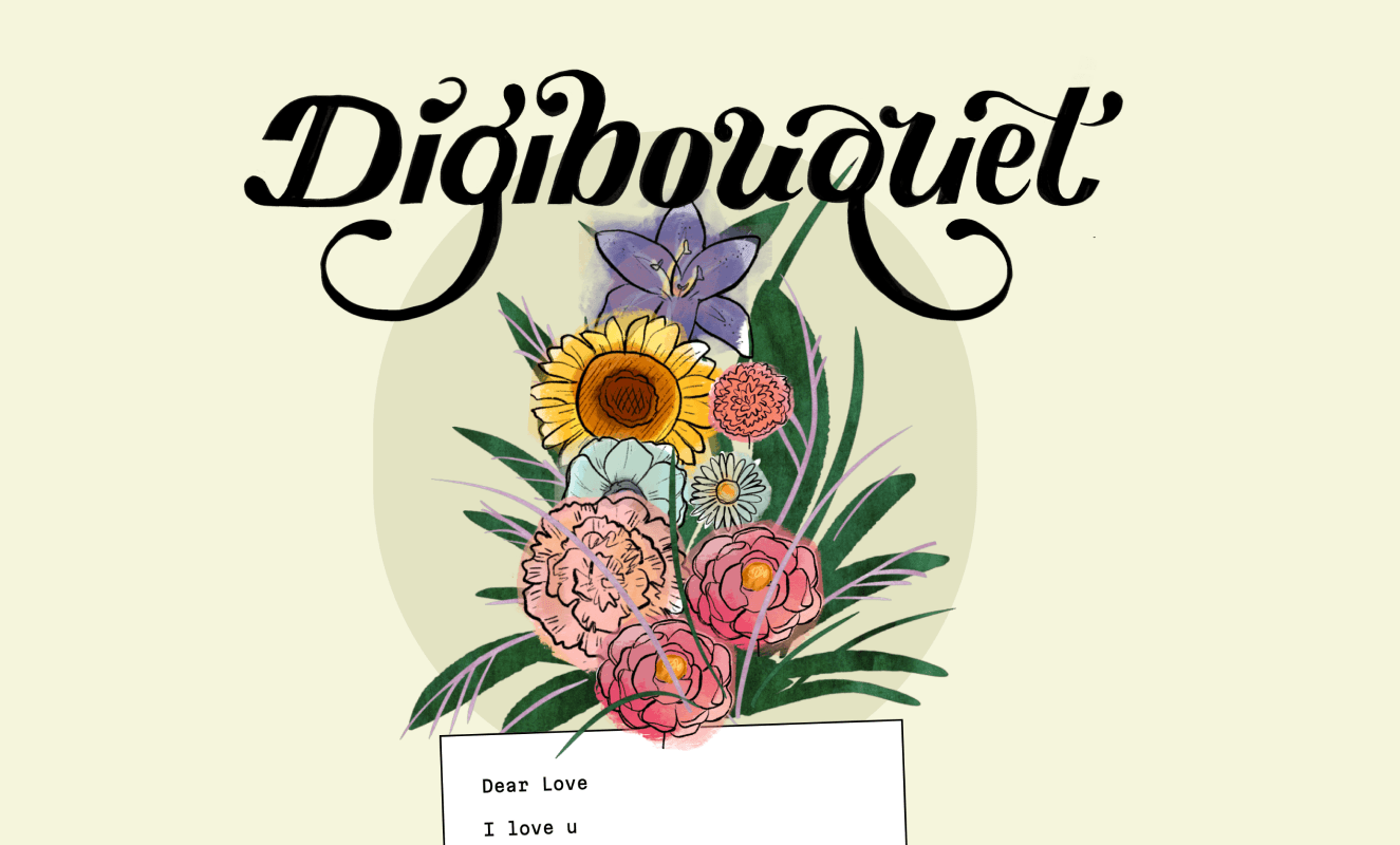 digibouquet — send a digital flower bouquet - A good 'ily' reminder